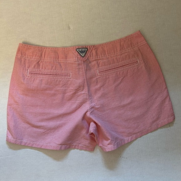 Columbia Performance Fishing Gear PFG Coral Pink Omni Shade shorts Sz-4 B19 - Picture 4 of 9